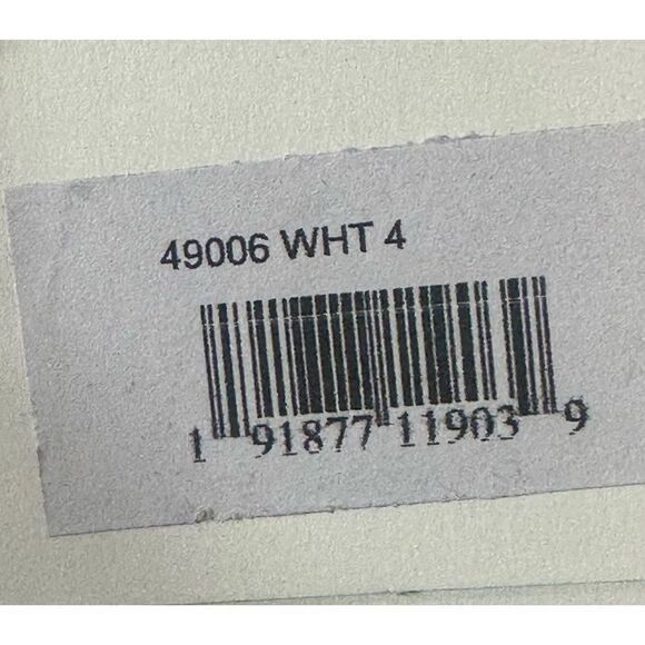 Mac Duggal NWT Authentic $398 One Shoulder Cutout White Charmeuse Dress size 4 s - Picture 11 of 14